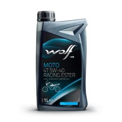 ACEITE MOTOR RACING 5W40 4T 100% SINTÉTICO, WOLF