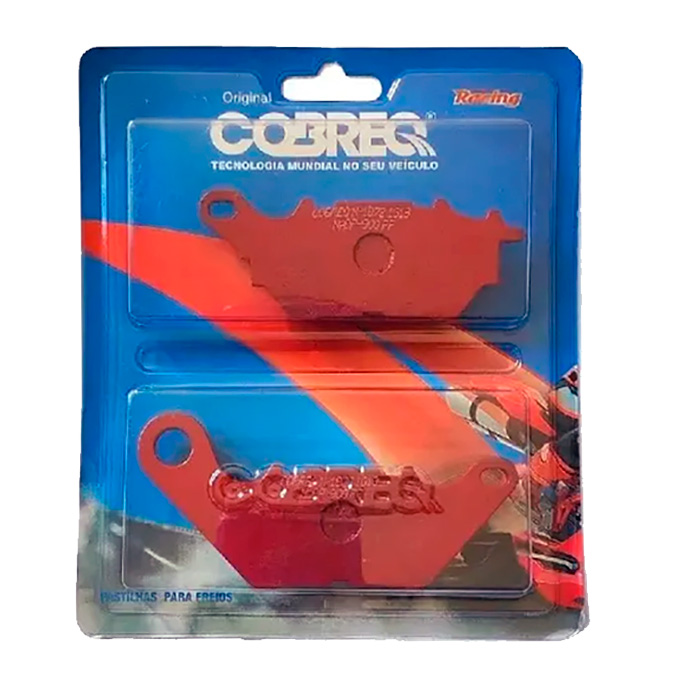 Pastillas Freno Trasero Yamaha R3/MT03, COBREQ RACING